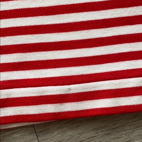 J. Crew Factory Red and White Striped Dress - Picture 5 of 8